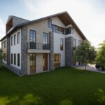 Triplex Bağ Evi Tasarımı